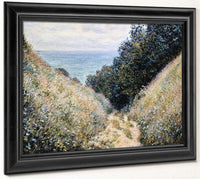 Road At La Cavee, Pourville By Claude Monet Fine Art Print 2