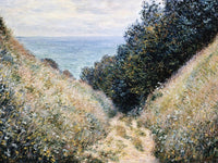 Road At La Cavee, Pourville By Claude Monet Fine Art Print 2