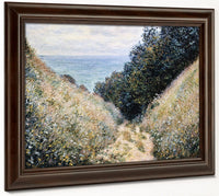 Road At La Cavee, Pourville By Claude Monet Fine Art Print 2
