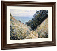 Road At La Cavee, Pourville By Claude Monet Fine Art Print 2