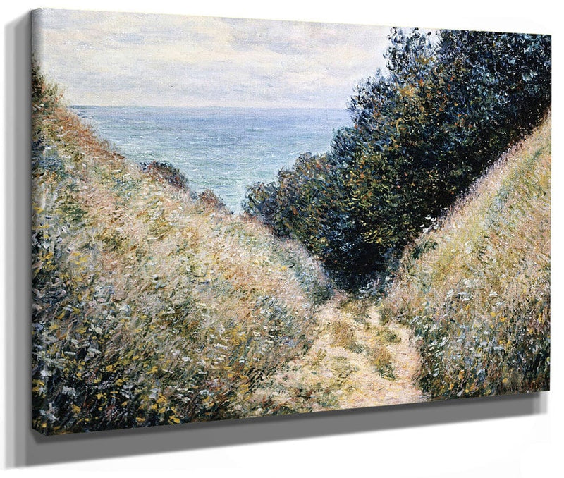 Road At La Cavee, Pourville By Claude Monet Fine Art Print 2