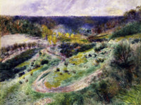 Road At Wargemont 1 By Pierre Auguste Renoir Fine Art Print 2