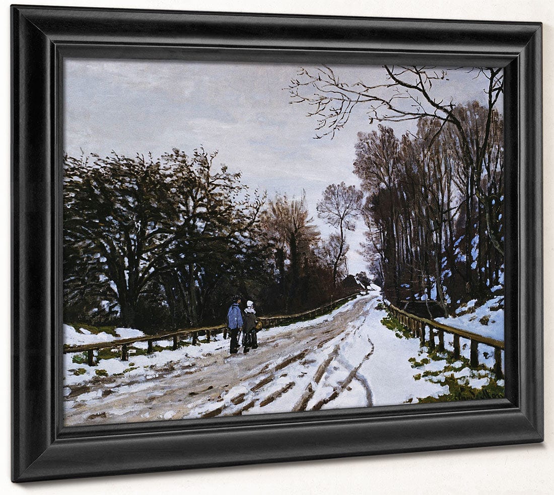 Road Toward The Farm, Saint Simeon, Honfleur By Claude Monet Fine Art Print 2
