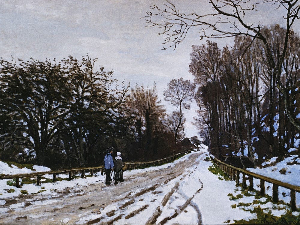 Road Toward The Farm, Saint Simeon, Honfleur By Claude Monet Fine Art Print 2