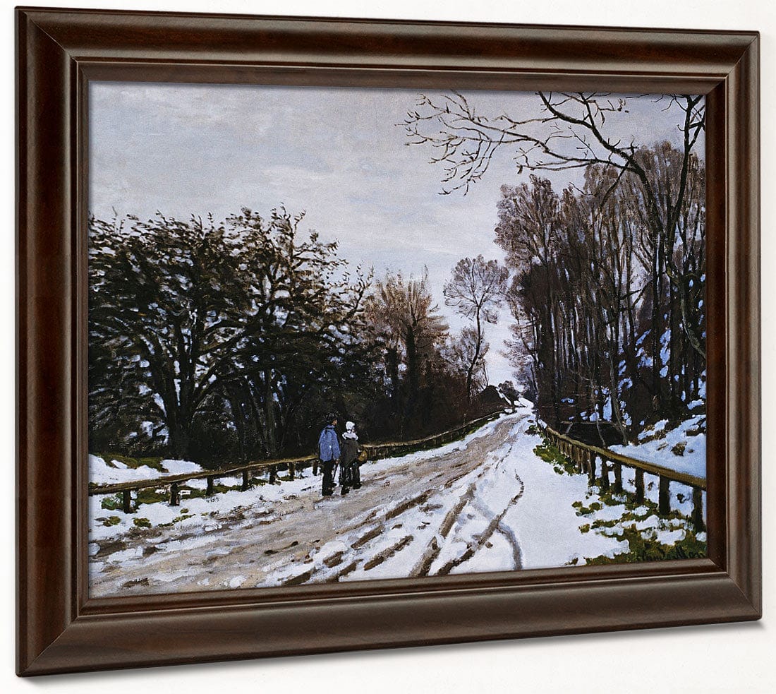 Road Toward The Farm, Saint Simeon, Honfleur By Claude Monet Fine Art Print 2