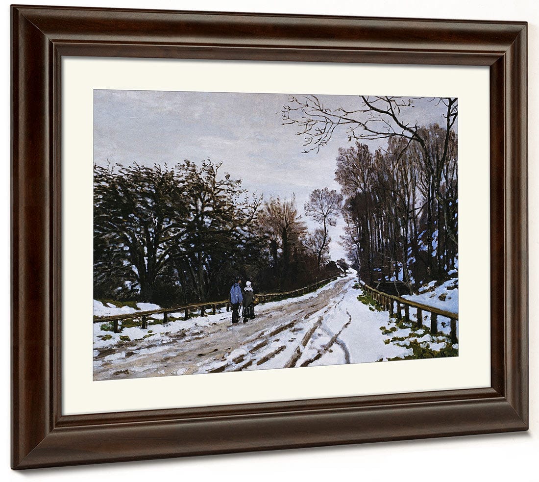 Road Toward The Farm, Saint Simeon, Honfleur By Claude Monet Fine Art Print 2