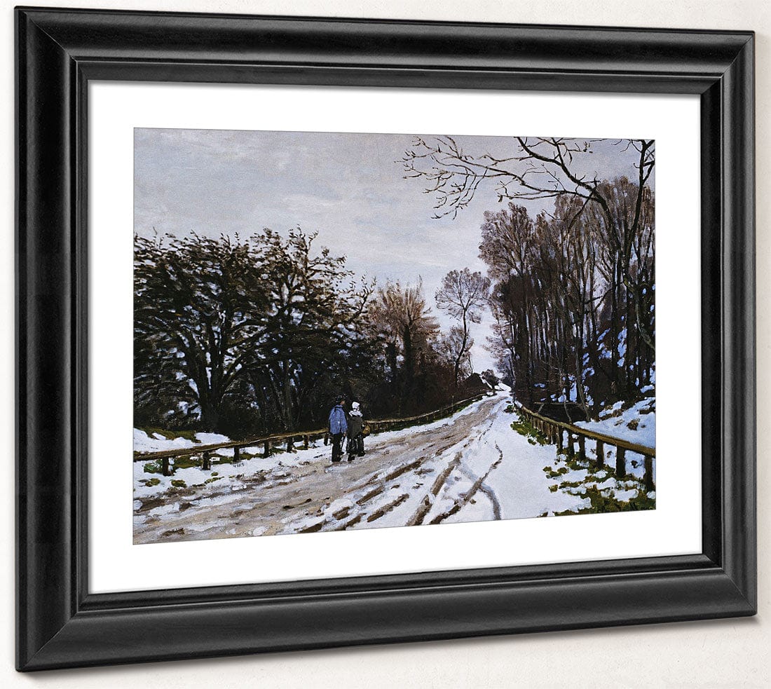 Road Toward The Farm, Saint Simeon, Honfleur By Claude Monet Fine Art Print 2