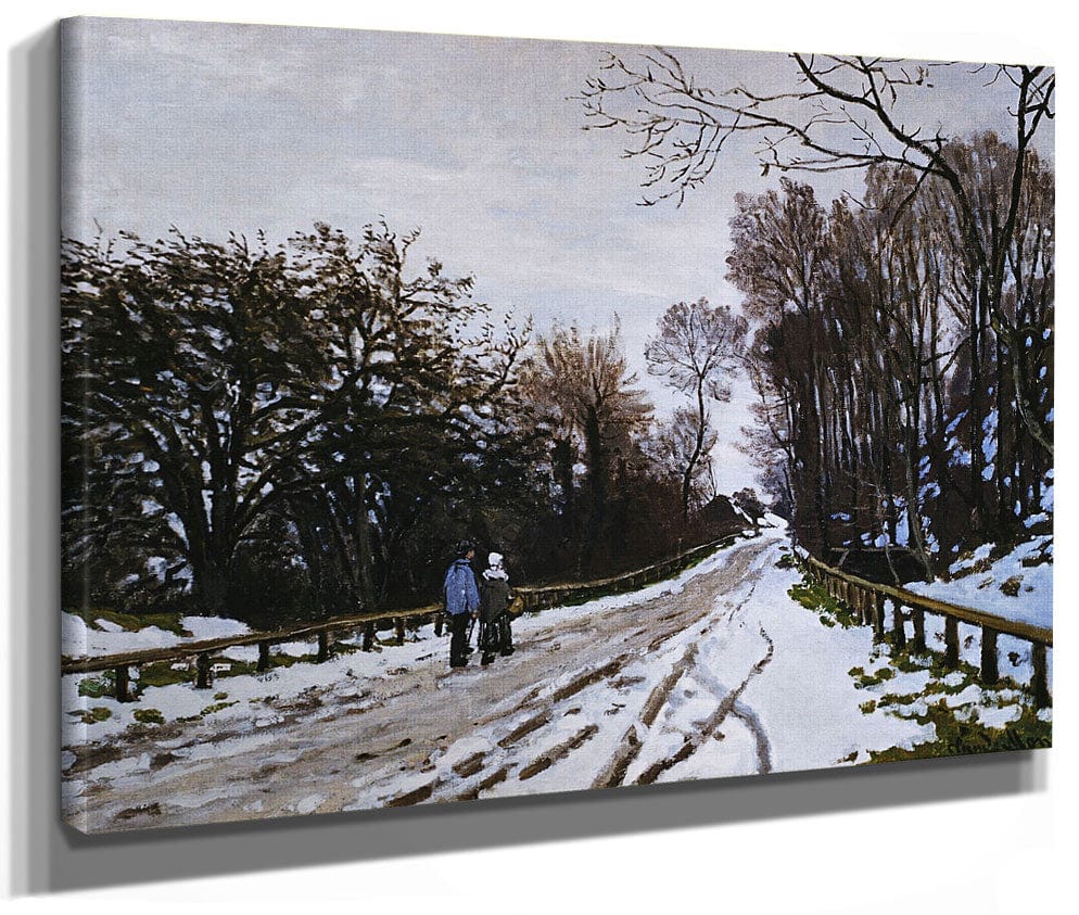 Road Toward The Farm, Saint Simeon, Honfleur By Claude Monet Fine Art Print 2