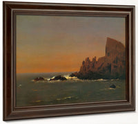 Rocks By Off By Grand By Manan By Frederic By Edwin By Church Fine Art Print 2