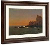 Rocks By Off By Grand By Manan By Frederic By Edwin By Church Fine Art Print 2