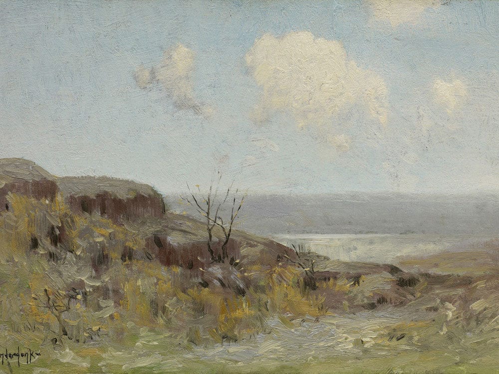 Rocky Hillside By Julian Onderdonk Fine Art Print 2