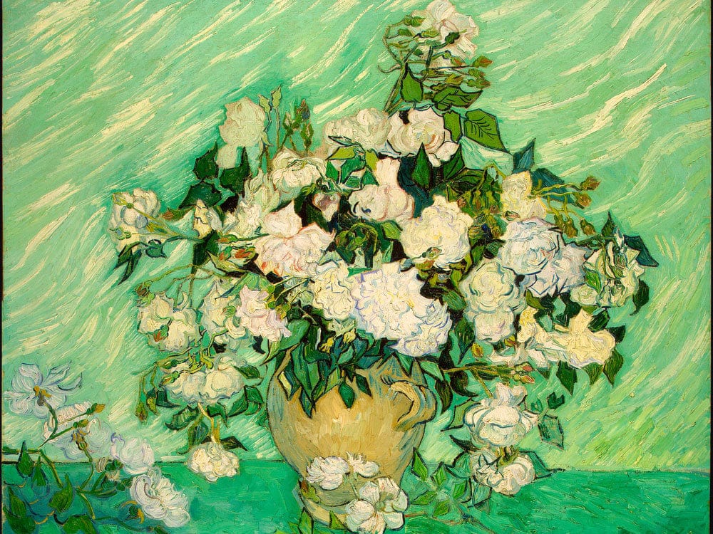 Roses By Vincent Van Gogh Fine Art Print 2