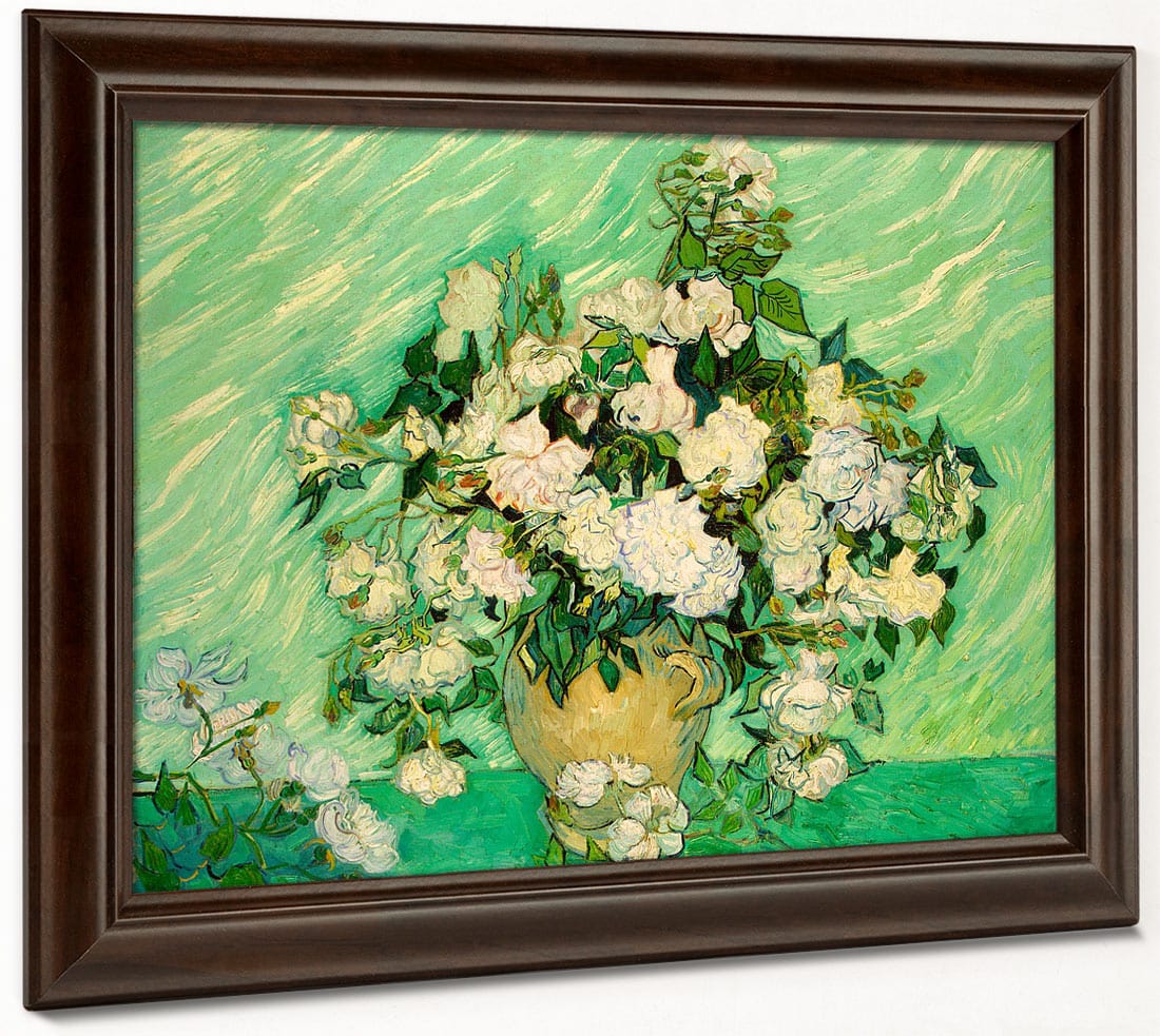 Roses By Vincent Van Gogh Fine Art Print 2