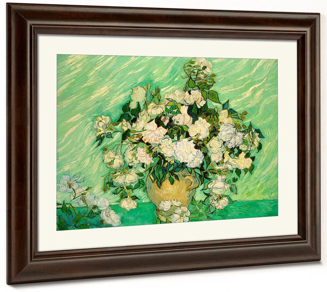 Roses By Vincent Van Gogh Fine Art Print 2