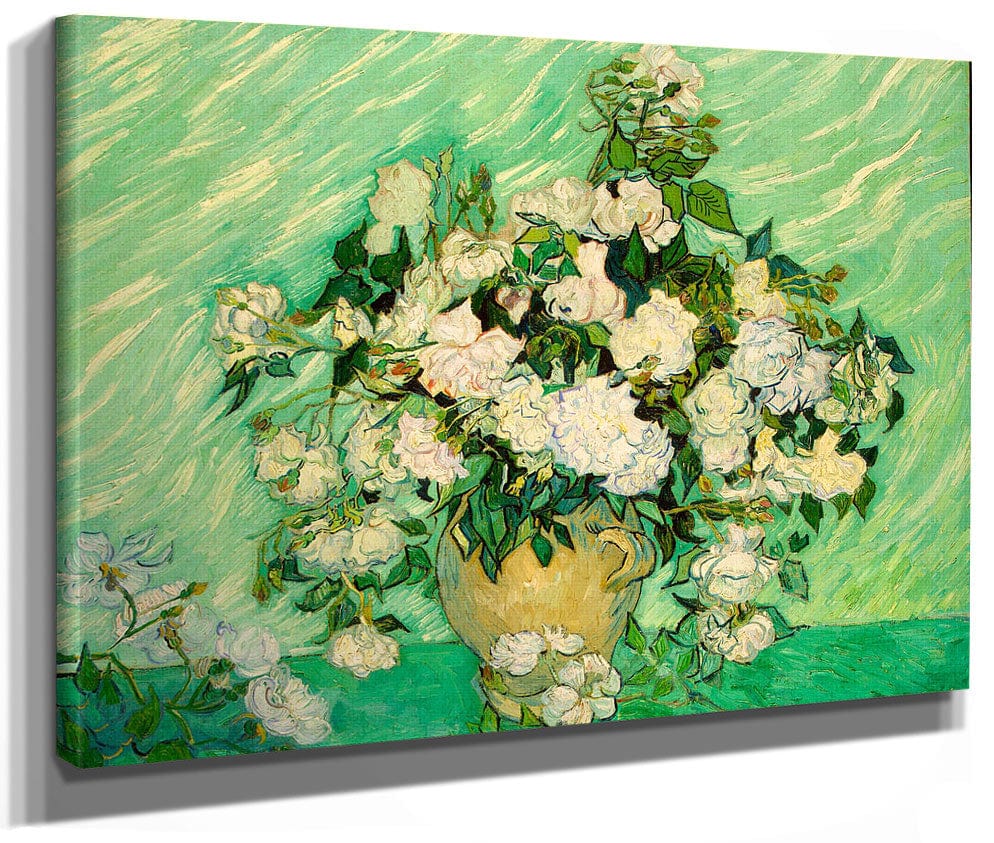 Roses By Vincent Van Gogh Fine Art Print 2