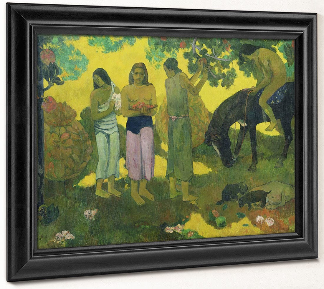 Rupe Rupe (Fruit Gathering) By Paul Gauguin Fine Art Print 2