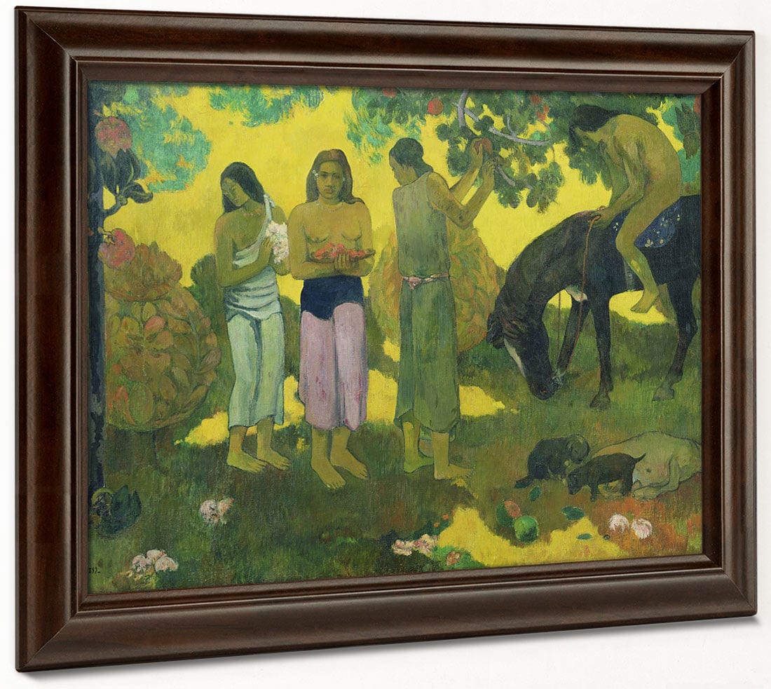 Rupe Rupe (Fruit Gathering) By Paul Gauguin Fine Art Print 2