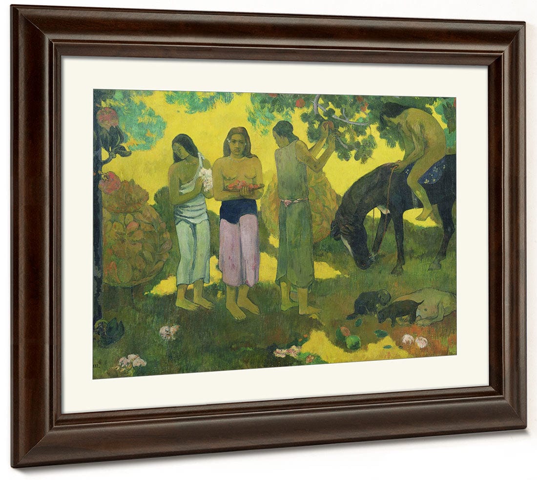 Rupe Rupe (Fruit Gathering) By Paul Gauguin Fine Art Print 2