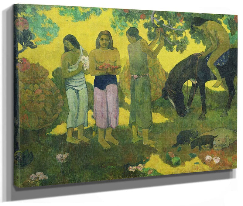 Rupe Rupe (Fruit Gathering) By Paul Gauguin Fine Art Print 2