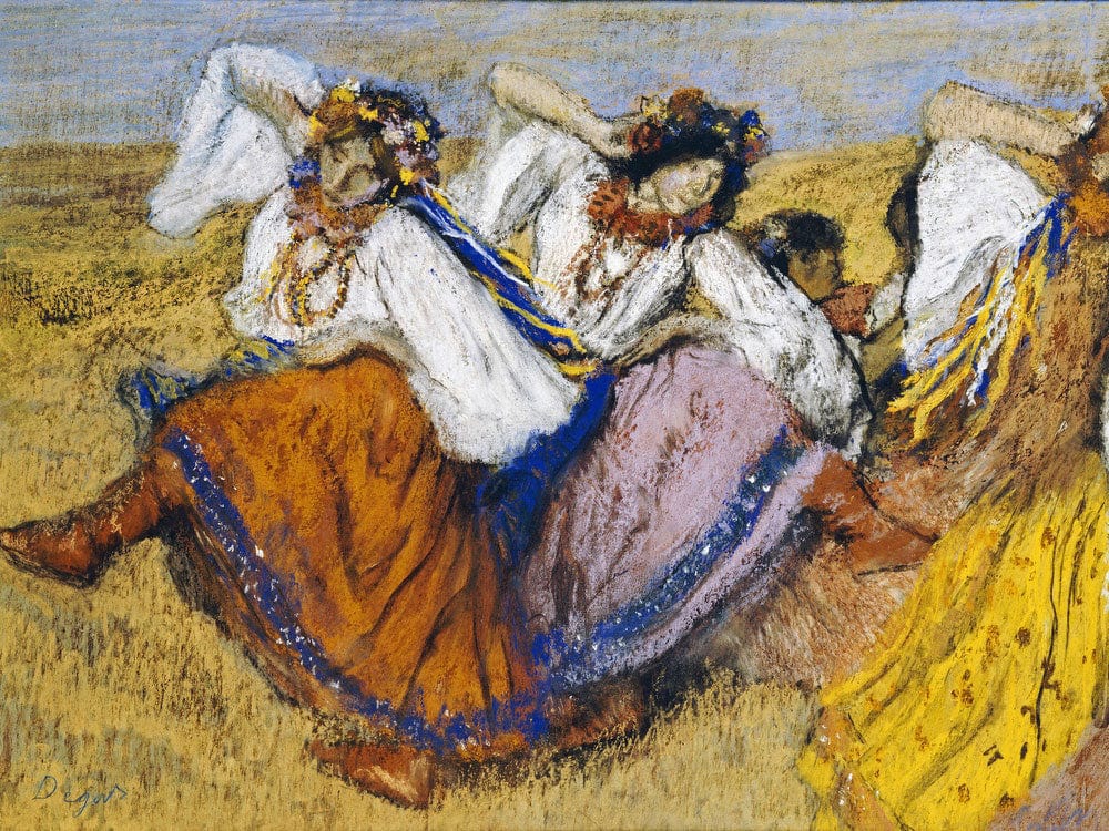 Russian Dancers 1 By Edgar Degas Fine Art Print 2