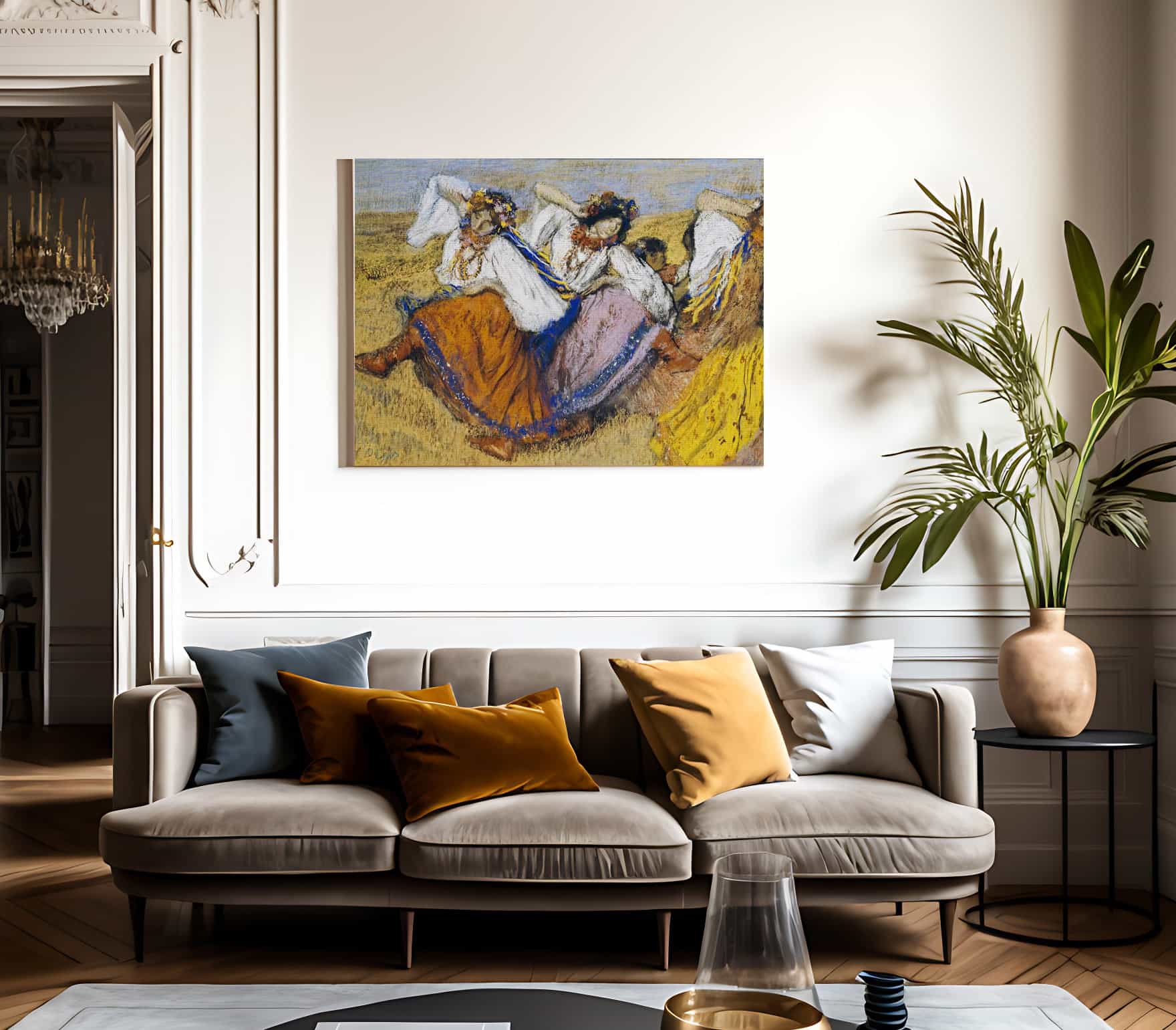 Russian Dancers 1 By Edgar Degas Fine Art Print 2