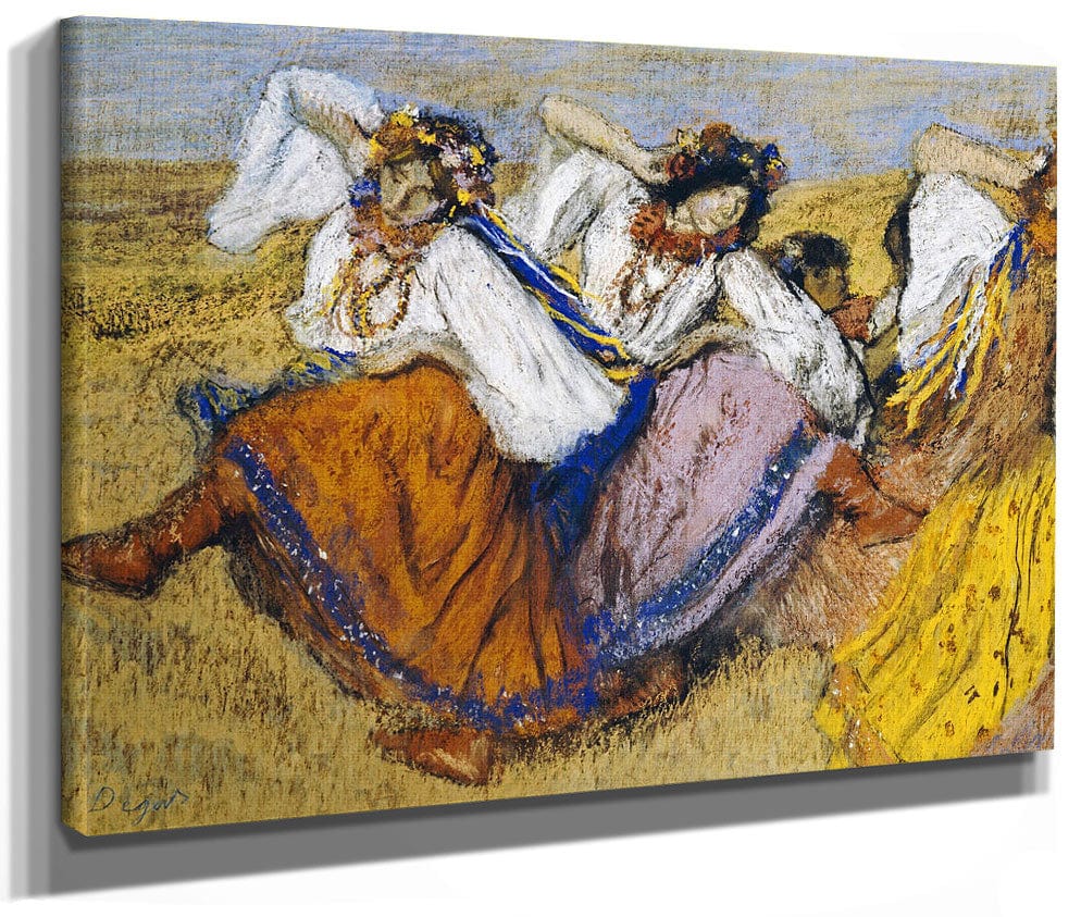 Russian Dancers 1 By Edgar Degas Fine Art Print 2