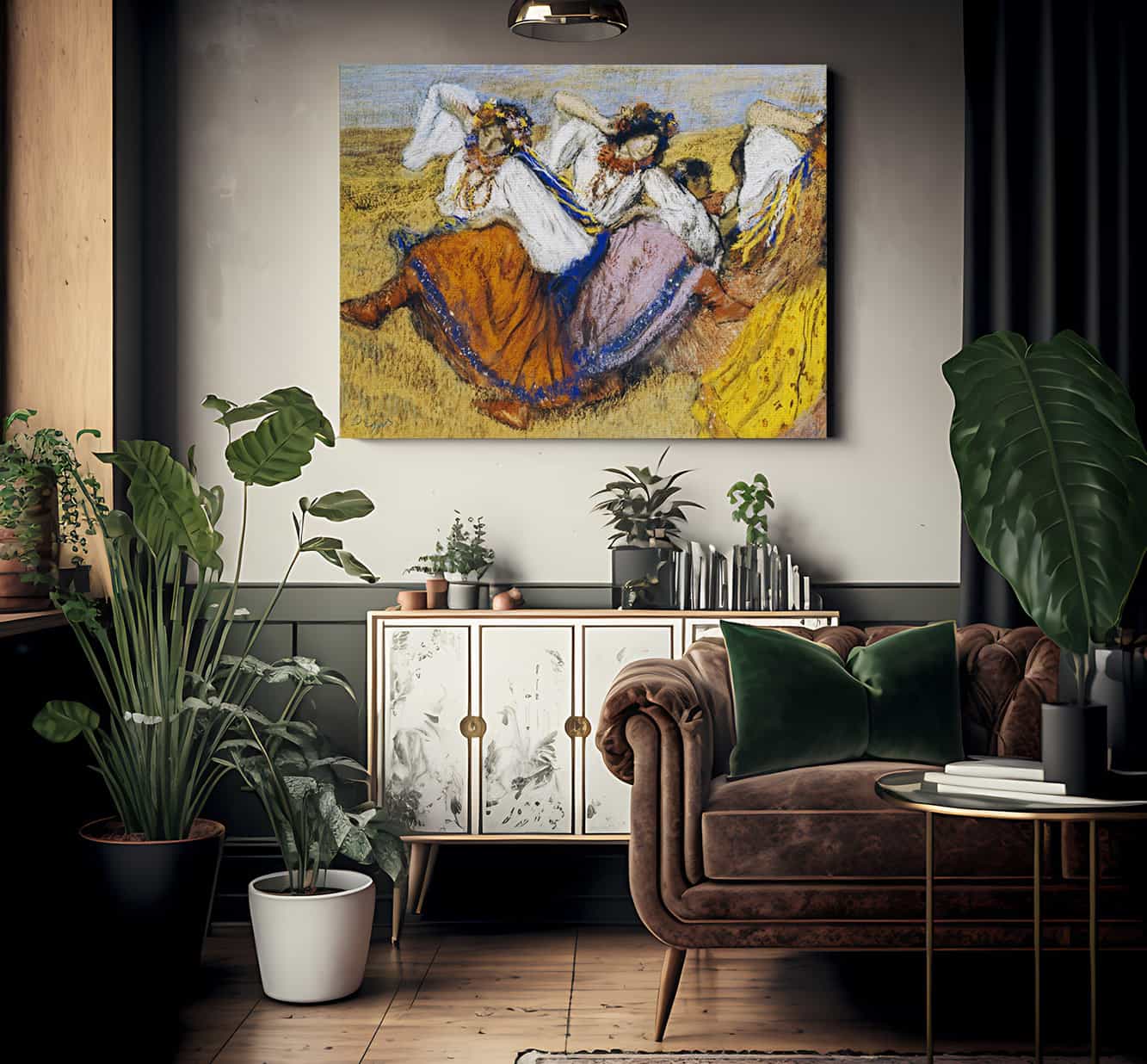 Russian Dancers 1 By Edgar Degas Fine Art Print 2