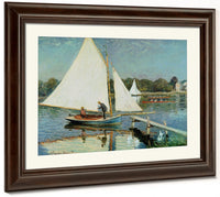 Sailing At Argenteuil By Claude Monet Fine Art Print 2