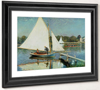 Sailing At Argenteuil By Claude Monet Fine Art Print 2