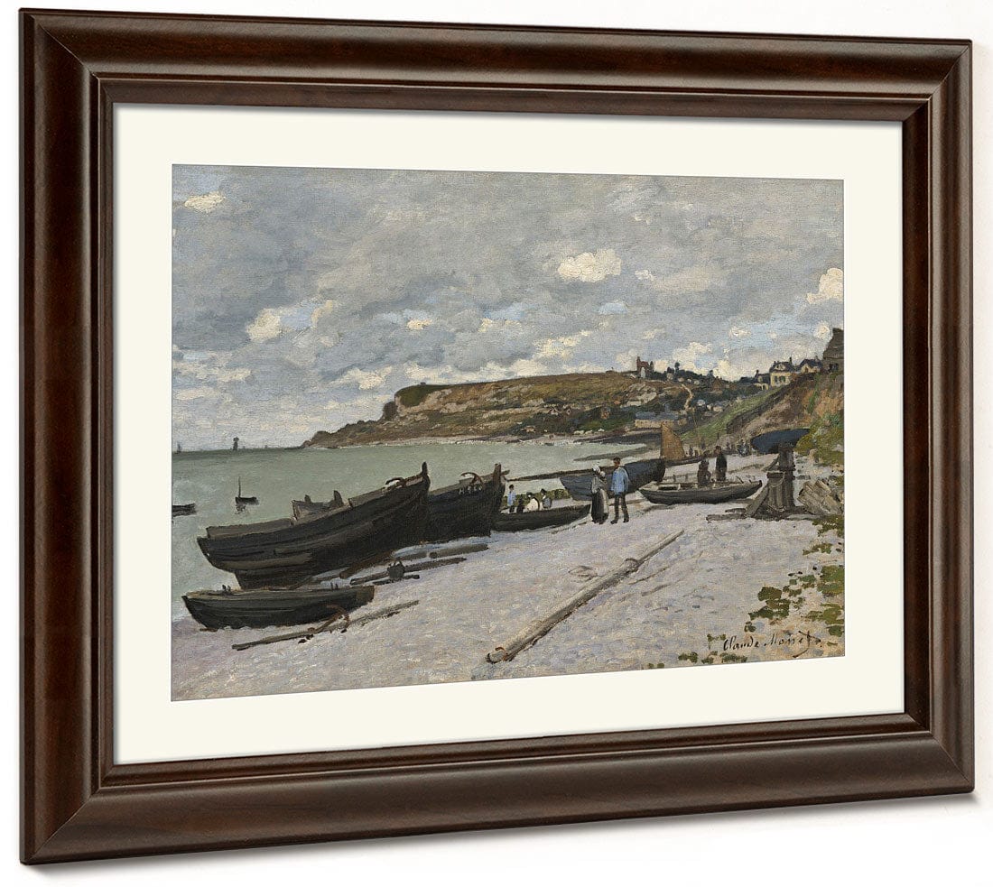 Sainte Adresse By Claude Monet Fine Art Print 2