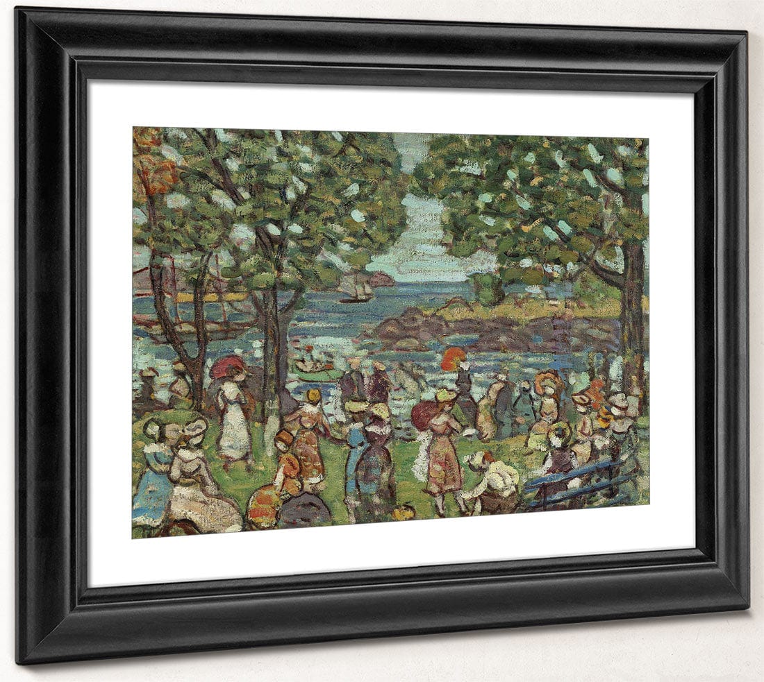 Salem Cove By Maurice Brazil Prendergast Fine Art Print 2