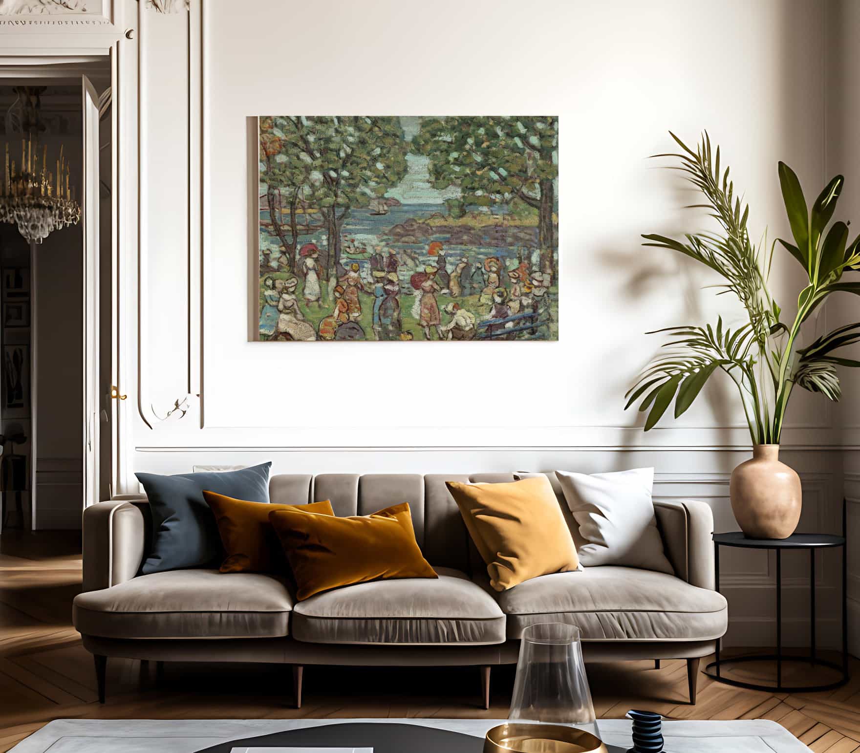 Salem Cove By Maurice Brazil Prendergast Fine Art Print 2