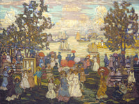 Salem Willows By Maurice Brazil Prendergast Fine Art Print 2