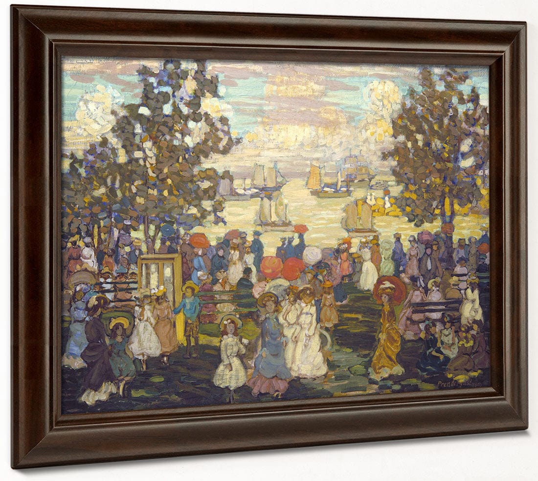 Salem Willows By Maurice Brazil Prendergast Fine Art Print 2
