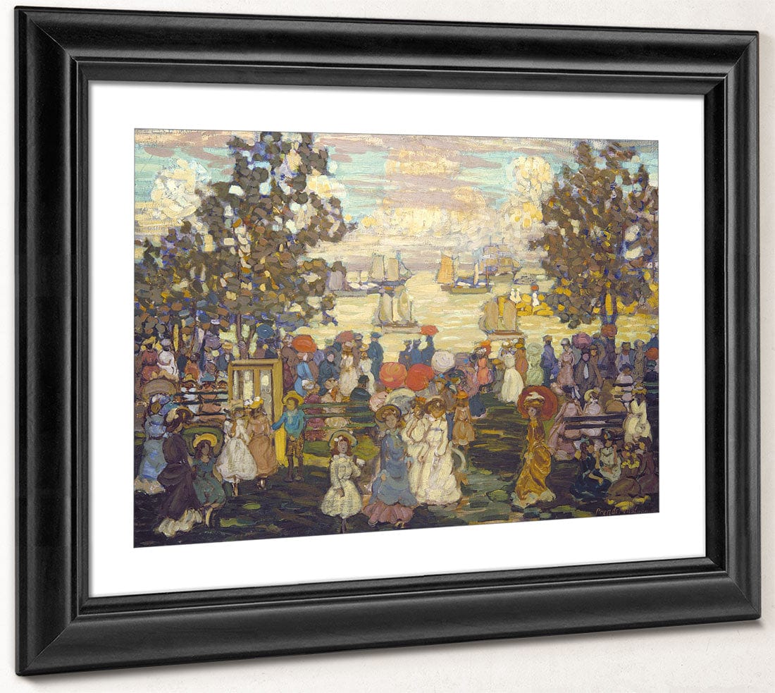 Salem Willows By Maurice Brazil Prendergast Fine Art Print 2