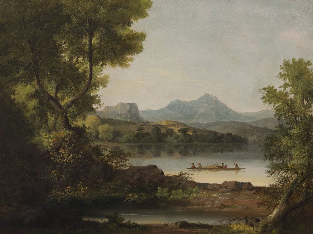Scene On The Columbia River By John Mix Stanley Fine Art Print 2