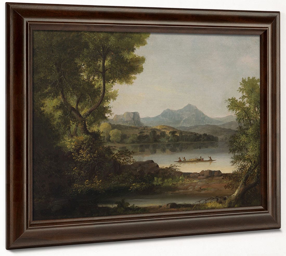 Scene On The Columbia River By John Mix Stanley Fine Art Print 2