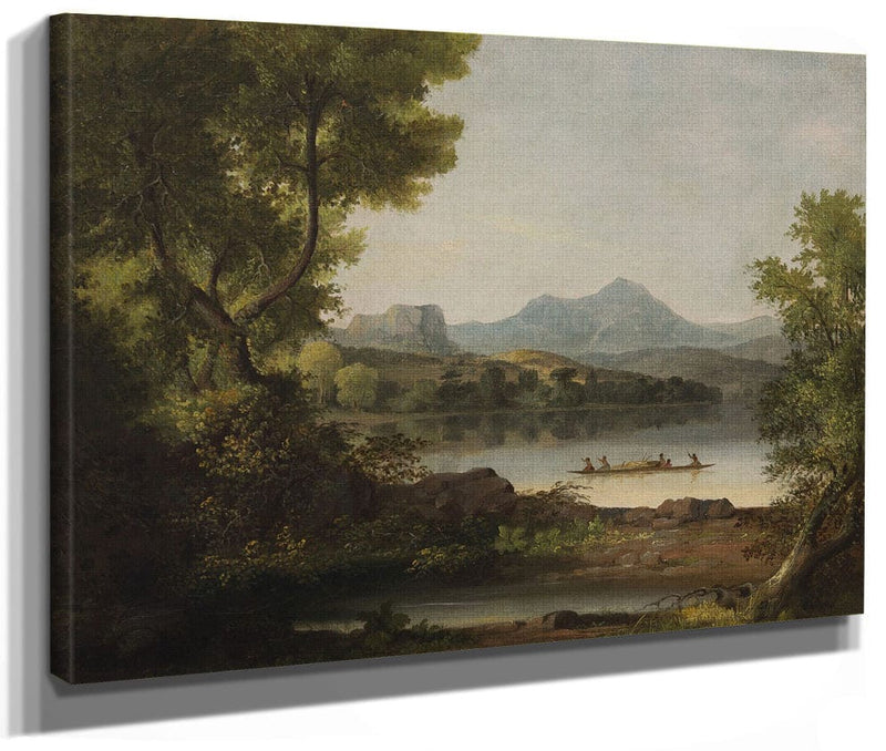 Scene On The Columbia River By John Mix Stanley Fine Art Print 2