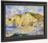 Sea And Cliffs 1 By Pierre Auguste Renoir Fine Art Print 2