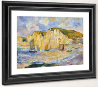 Sea And Cliffs 1 By Pierre Auguste Renoir Fine Art Print 2
