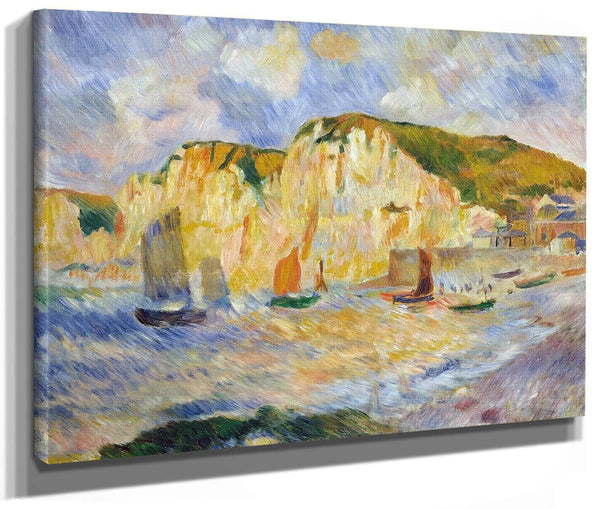 Sea And Cliffs 1 By Pierre Auguste Renoir Fine Art Print 2