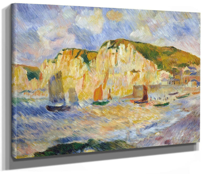 Sea And Cliffs By Pierre Auguste Renoir Fine Art Print 2
