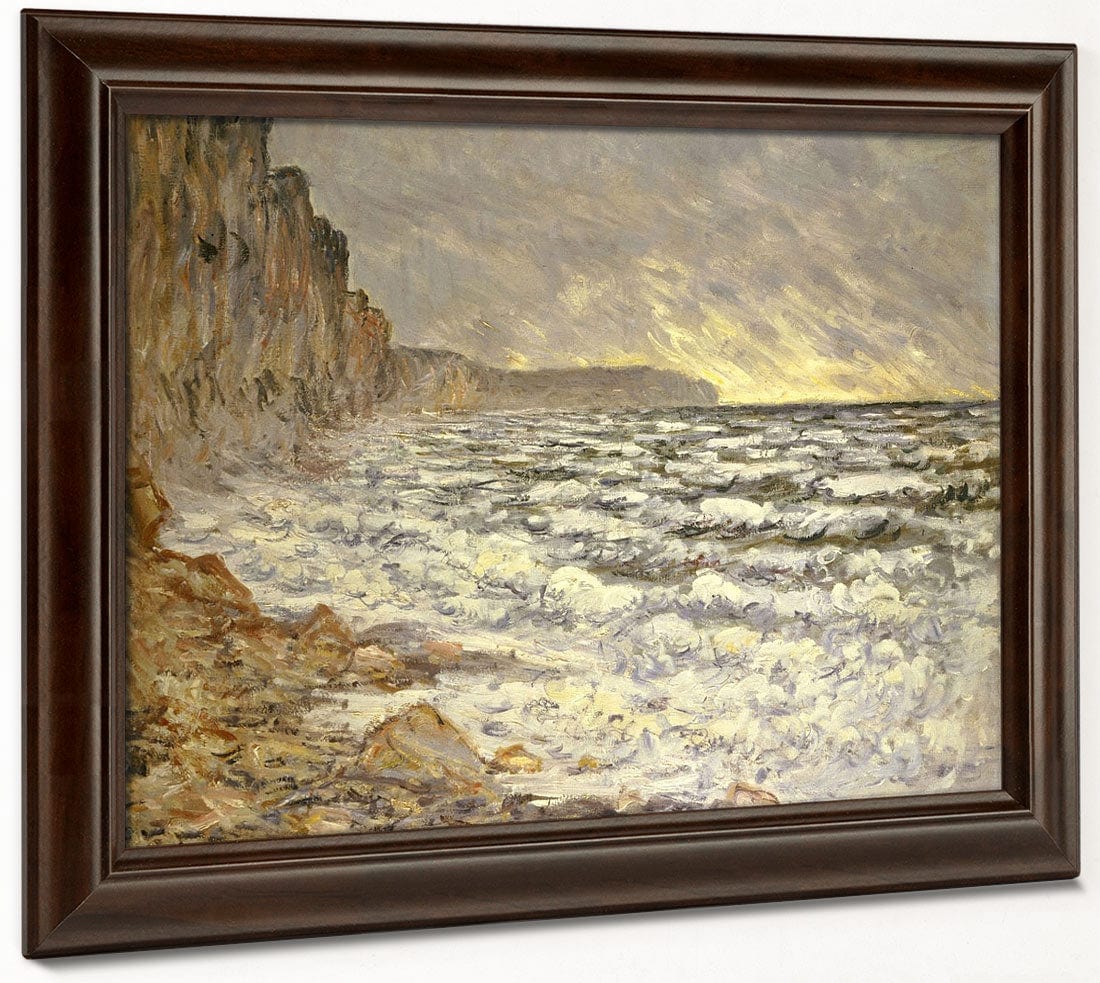 Seafront, Fecamp By Claude Monet Fine Art Print 2
