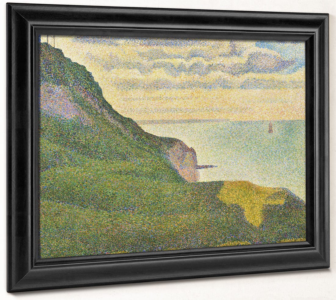 Seascape At Port En Bessin, Normandy By Georges Pierre Seurat Fine Art Print 2