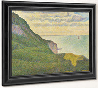 Seascape At Port En Bessin, Normandy By Georges Pierre Seurat Fine Art Print 2