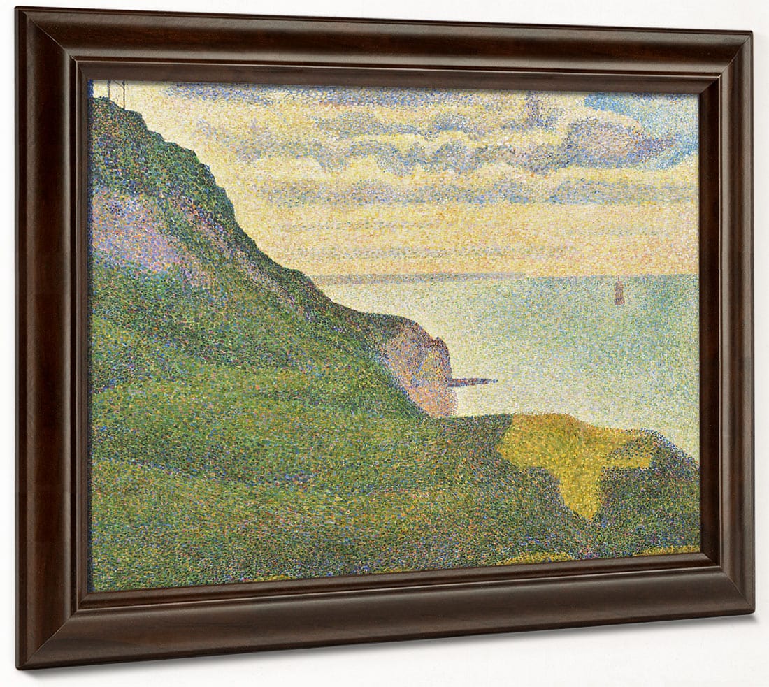 Seascape At Port En Bessin, Normandy By Georges Pierre Seurat Fine Art Print 2