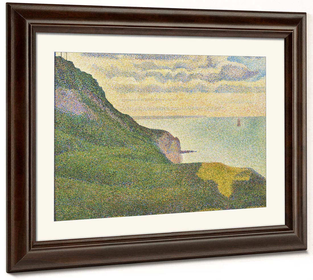 Seascape At Port En Bessin, Normandy By Georges Pierre Seurat Fine Art Print 2