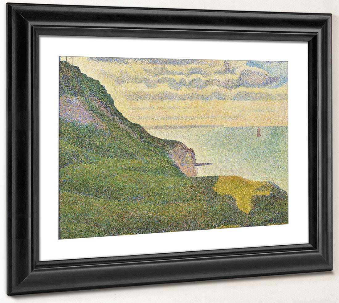 Seascape At Port En Bessin, Normandy By Georges Pierre Seurat Fine Art Print 2