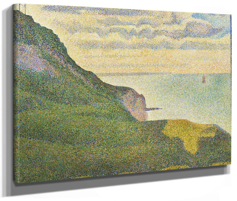 Seascape At Port En Bessin, Normandy By Georges Pierre Seurat Fine Art Print 2