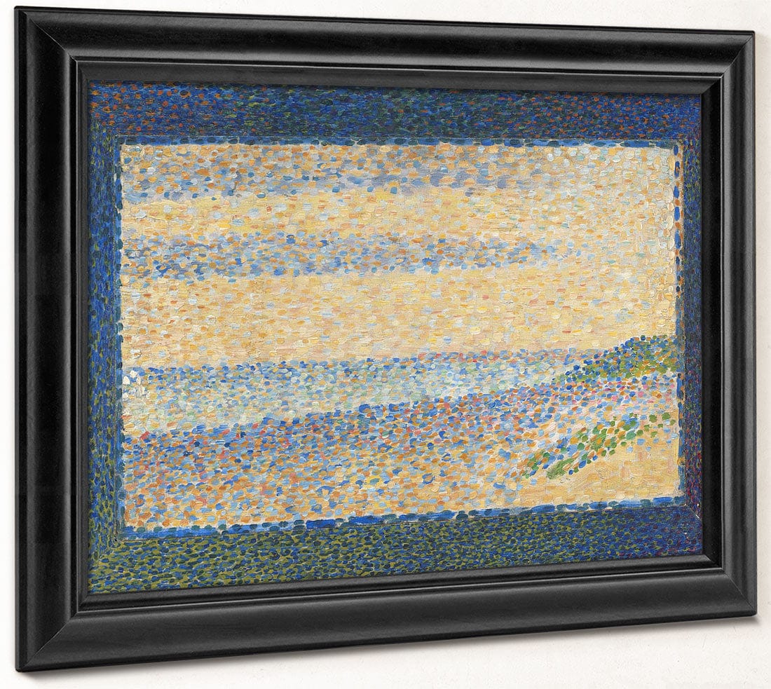 Seascape (Gravelines) By Georges Pierre Seurat Fine Art Print 2
